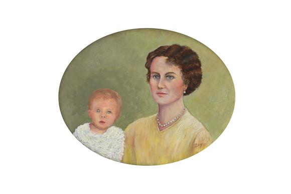 EZay_2134   Emily Zay in childhood with her mother Albertina
